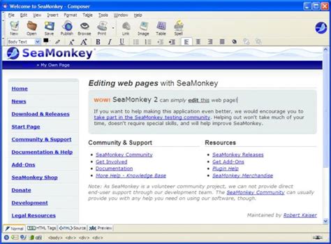 SeaMonkey Portable (Windows) software credits, cast, crew of song
